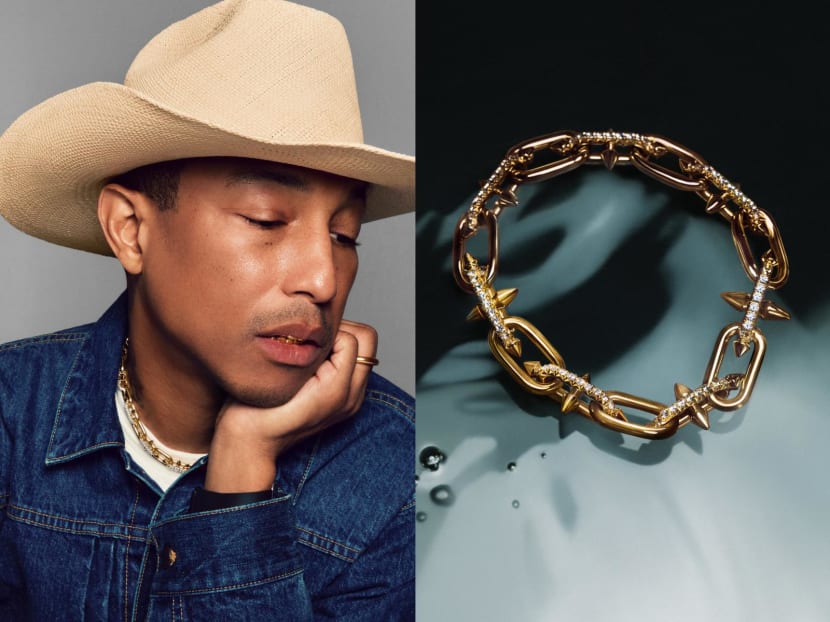 Pharrell Williams partners with Tiffany & Co to launch new jewellery collection Pharrell Williams partners with Tiffany & Co to launch new jewellery collection