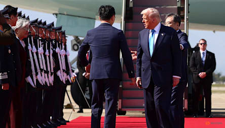 Trump lands in South Korea, says Xi talks will be 'great outcome for world' Trump lands in South Korea, says Xi talks will be 'great outcome for world'