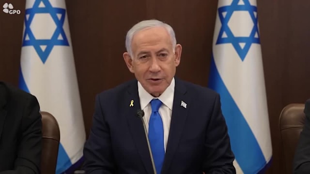 内坦亚胡：以色列将决定哪些外国军队可进驻卡萨监督停火