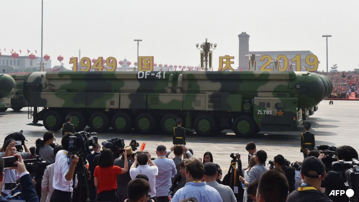 China says defence spending ‘entirely necessary’ after Putin backs mutual cuts