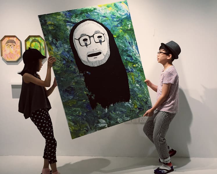 Family art group forced to take down showcase at National Gallery opening