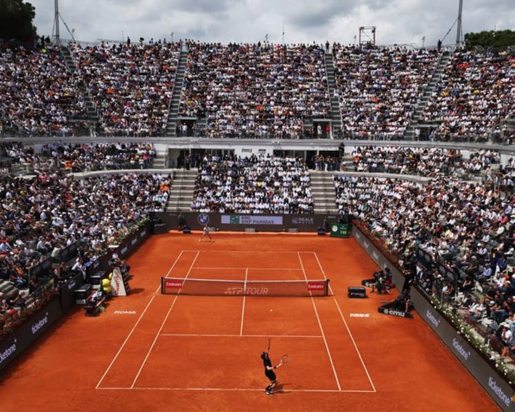 Sinner surges into Rome semis with record 32nd straight Masters 1000 win