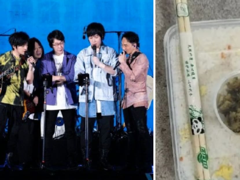 'Only rice and fermented veggies': Mayday's Beijing concert organiser slammed for providing volunteers with miserable lunchboxes