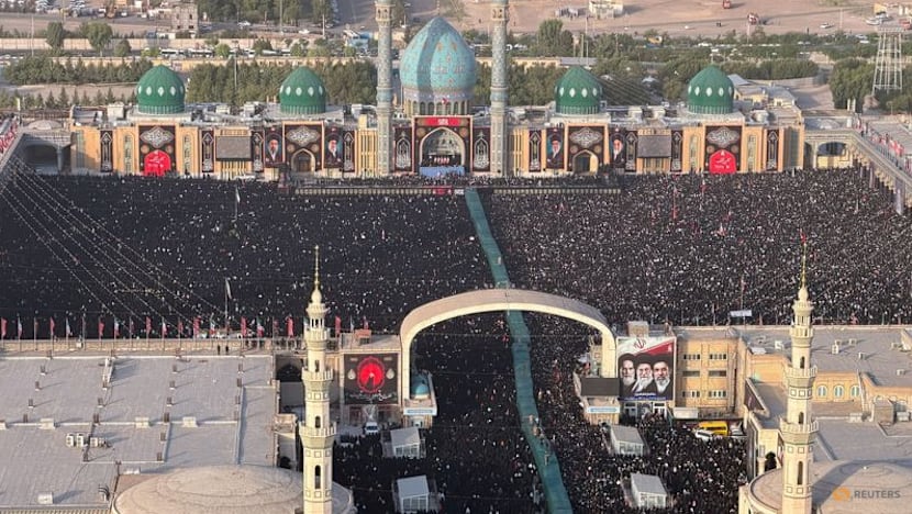 Tankers hit in Hormuz as millions mourn Iran's Khamenei