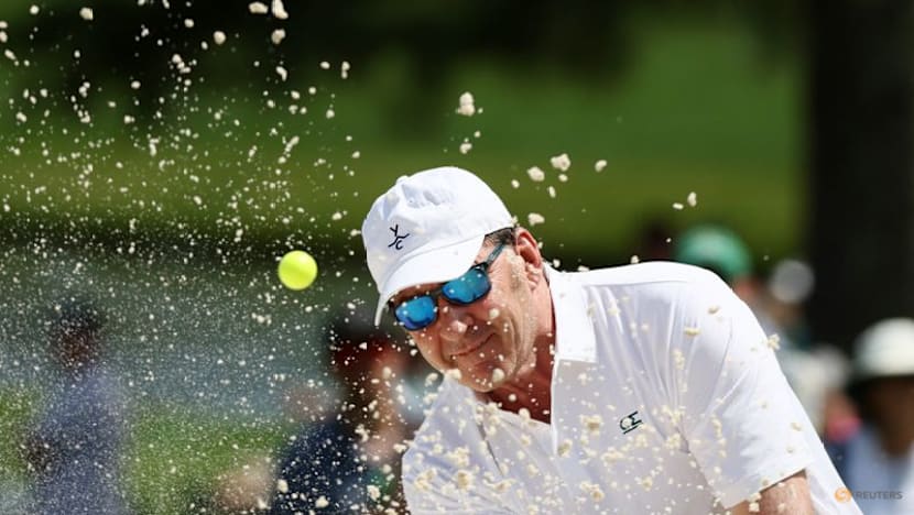 Faldo commemorates Masters win over Norman with 'Six back in '96' gear