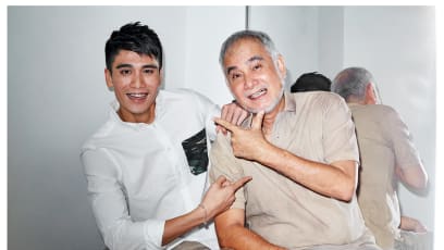 Zhu Houren Says His Son Joel Choo May Have A Crush On Carrie Wong