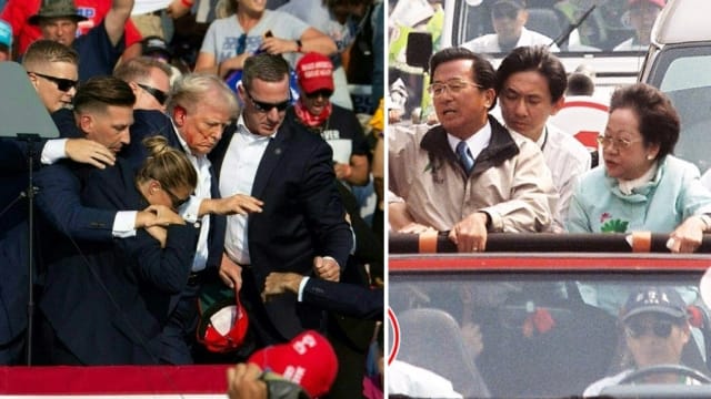 20年前陈水扁枪击案扭转台湾选情 特朗普遇刺会否影响美国大选？