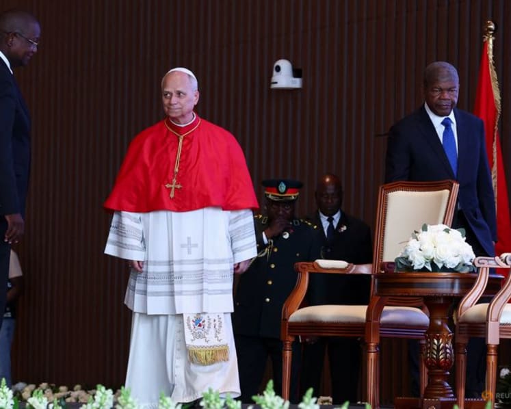 Pope arrives in Angola on Africa tour overshadowed by Trump