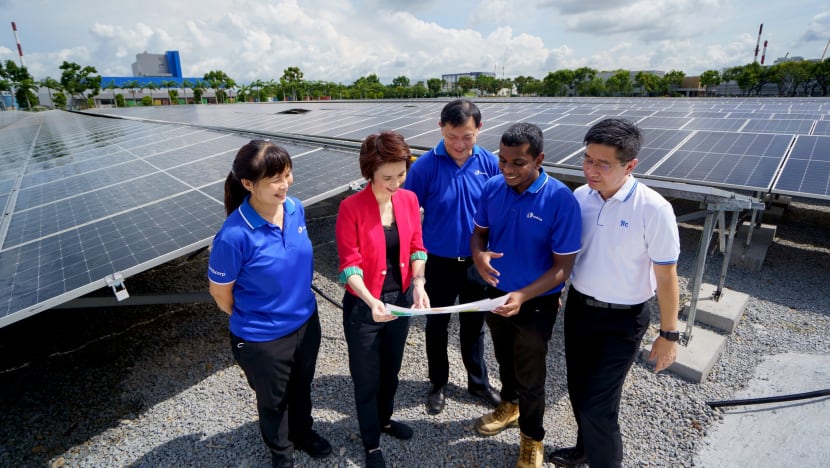 Ladang suria terbaru Sembcorp berupaya kumpul & rawat air hujan Ladang suria terbaru Sembcorp berupaya kumpul & rawat air hujan
