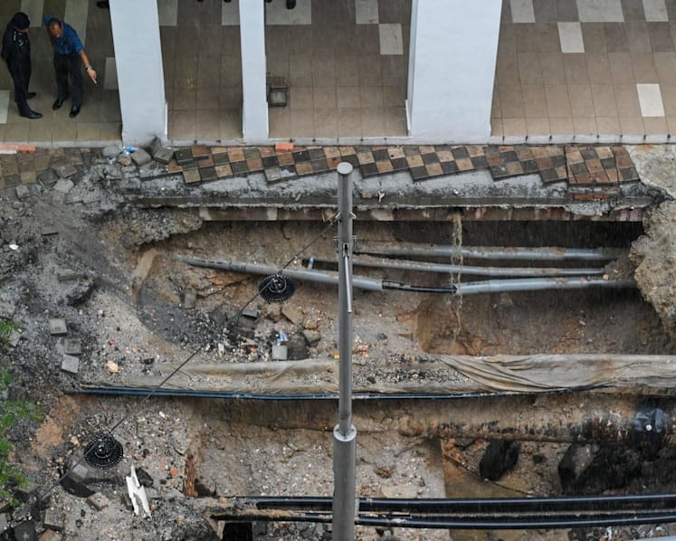 KL sinkhole: Repair may take 3 to 6 months, as victim's family conduct religious rites before returning to India