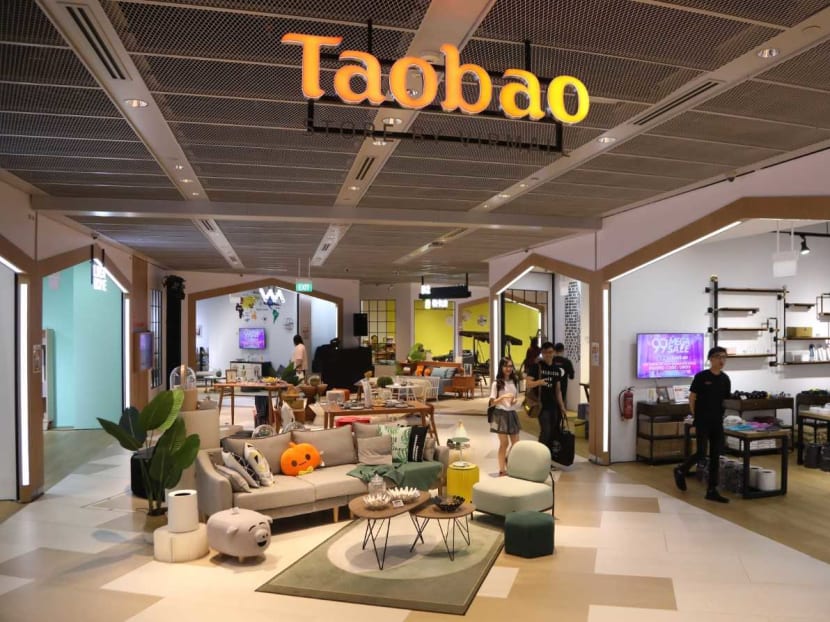 The new Taobao store in Funan mall is the company's first physical outlet in South-east Asia though prices are not necessarily on par with those on the website. The new Taobao store in Funan mall is the company's first physical outlet in South-east Asia though prices are not necessarily on par with those on the website.