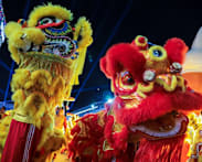 Thai cops go undercover as lion dancers to nab suspected thief