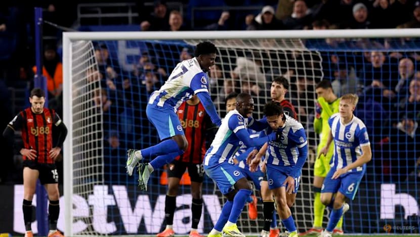 Kostoulas overhead kick saves Brighton against Bournemouth