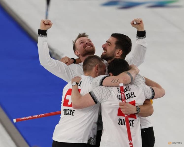 Curling-Swiss harness linguistic chaos on ice to win Olympic bronze