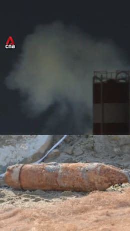 SAF disposes of WW11 bomb found at Changi Airport T5 construction site