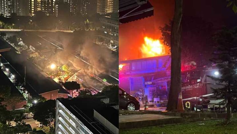 Fire breaks out at Toa Payoh Industrial Park Fire breaks out at Toa Payoh Industrial Park