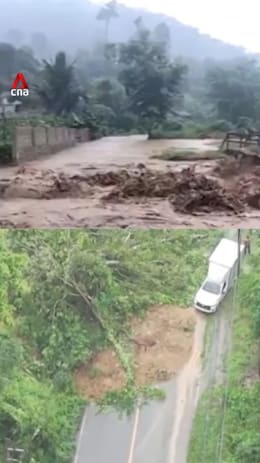 Torrential rain in Thailand’s north triggers landslides, severe flooding