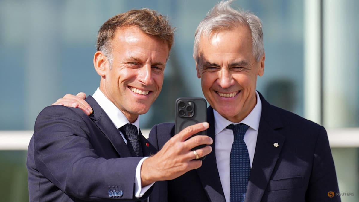France's Macron, Canada's Carney announce closer ties - CNA