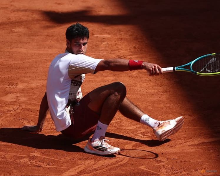 Vallejo fined for sexist remarks about female referee at French Open