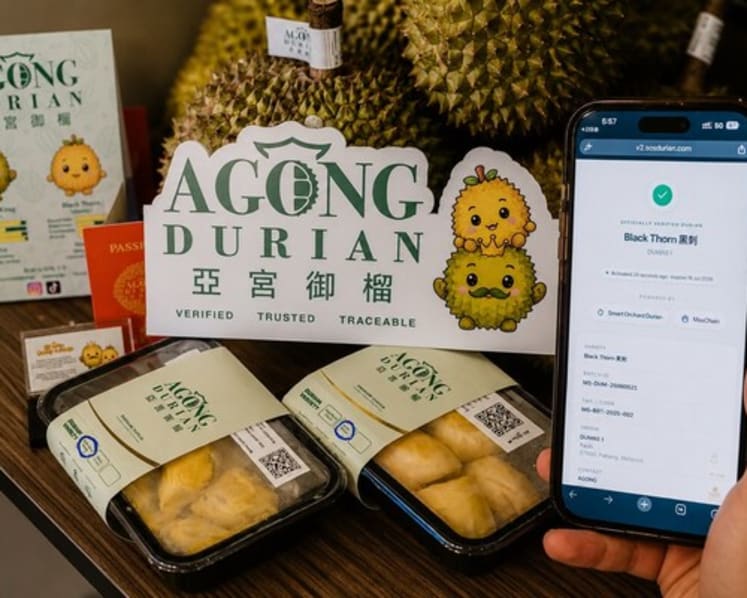 [Official Launch] AGONG Durian Uses Blockchain to Authenticate Every Musang King