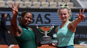 Top seeds Siniakova and Townsend clinch French Open women's doubles title