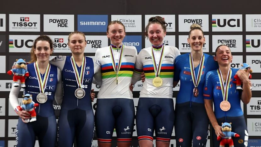 Britain women claim Madison gold, one-two pursuit finish at Track Worlds