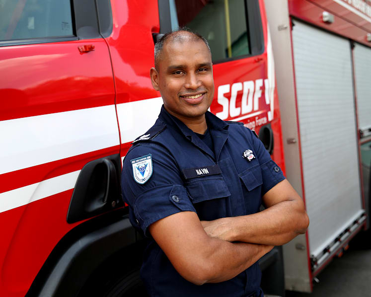 SCDF major walked first into Jalan Buroh ‘towering inferno’ to assess risk