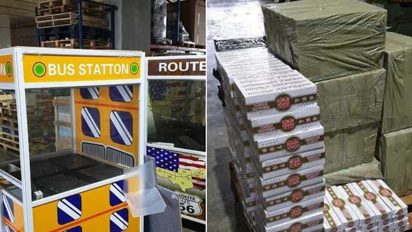 Seized: 6,000 cartons of duty-unpaid cigarettes stuffed in game machines