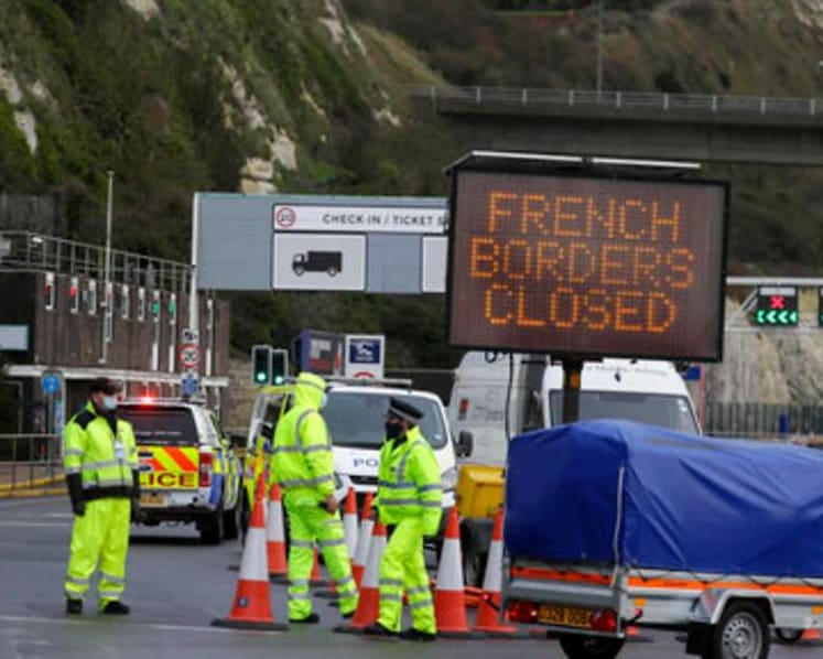 EU recommends against non-essential travel to the UK