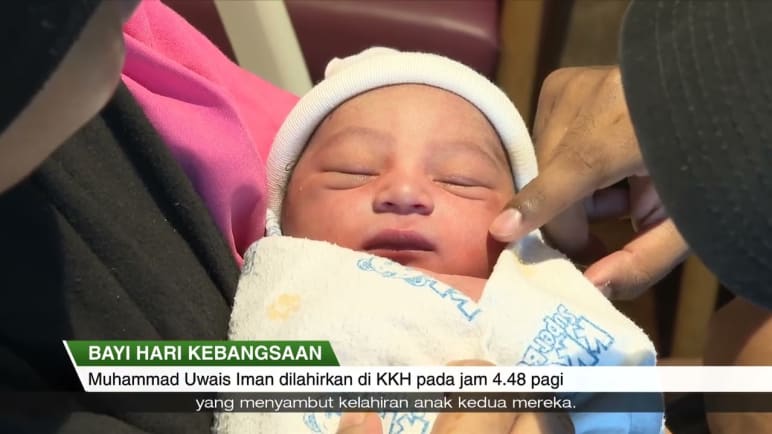 Bayi Hari Kebangsaan - SG60 lebih bermakna bagi sebilangan pasangan yang sambut kelahiran bayi