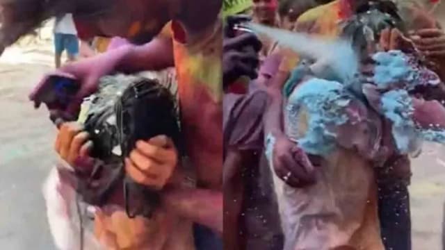 日本女子参加印度洒红节 遭多名男子当街性骚扰