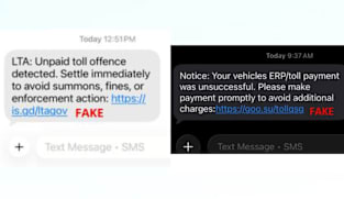 Police warn of phishing scams impersonating LTA, targeting Singaporean travellers to Malaysia