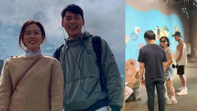 玄彬、孙艺真美国带娃被捕获！欧巴穿吊嘎“爆肌身材”　网震撼：练太壮了