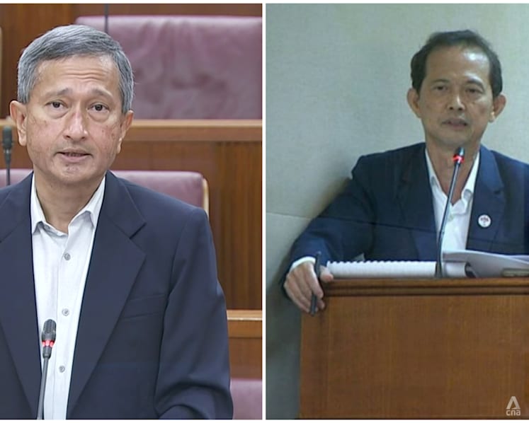 Vivian Balakrishnan apologises to Leong Mun Wai for 'private comments' made during Parliament session