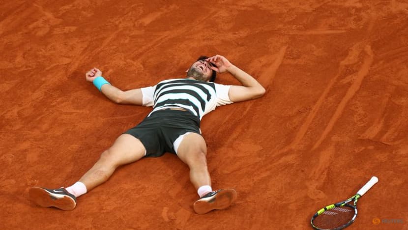 Alcaraz saves three match points to stop Sinner and retain French Open crown