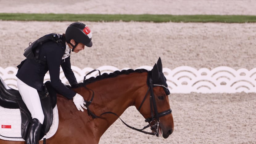 Singaporean equestrian Laurentia Tan finishes 5th in dressage individual freestyle test at Paralympics Singaporean equestrian Laurentia Tan finishes 5th in dressage individual freestyle test at Paralympics