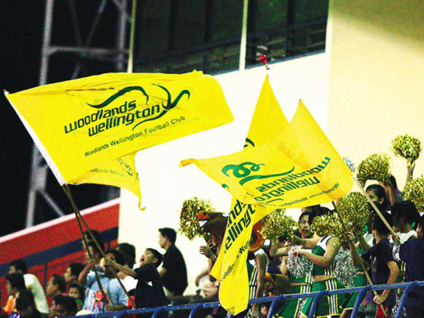 Woodlands Wellington, a pioneer member of the S.League when it began in 1996, was forced to sit out the past two years due to debts. TODAY file photo