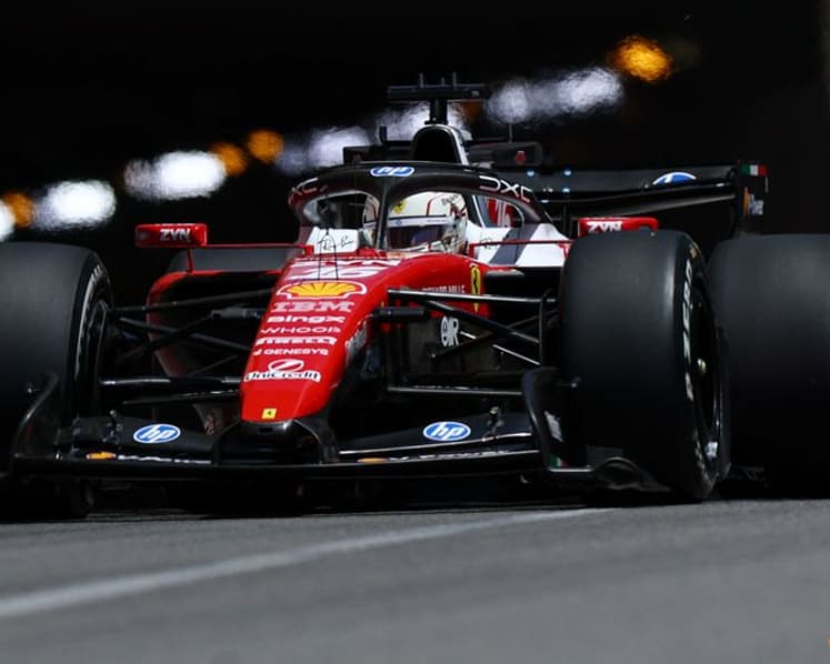 Ferrari set pace in first practice for Monaco Grand Prix
