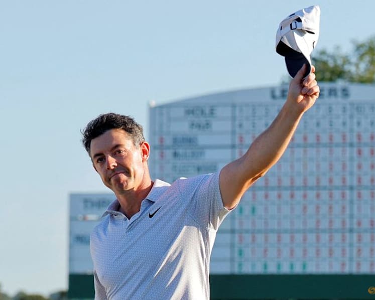 McIlroy takes historic six-shot Masters lead into weekend