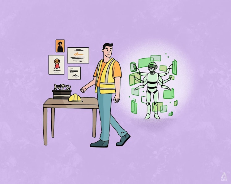 Blue-collar jobs gain appeal as AI disrupts office work, but it's not the easy way out you think it is