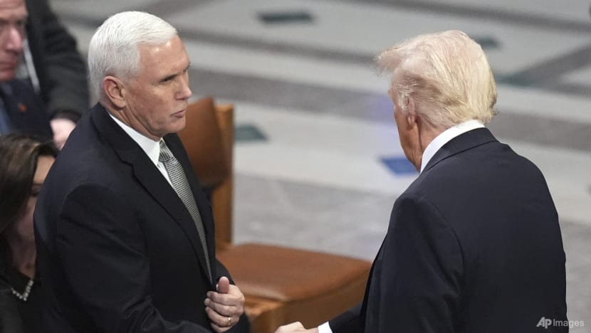 Former VP Pence warns Trump's tariffs could lead to US shortages Former VP Pence warns Trump's tariffs could lead to US shortages