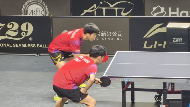 我国男子双打组合晋级亚洲乒乓球锦标赛半决赛