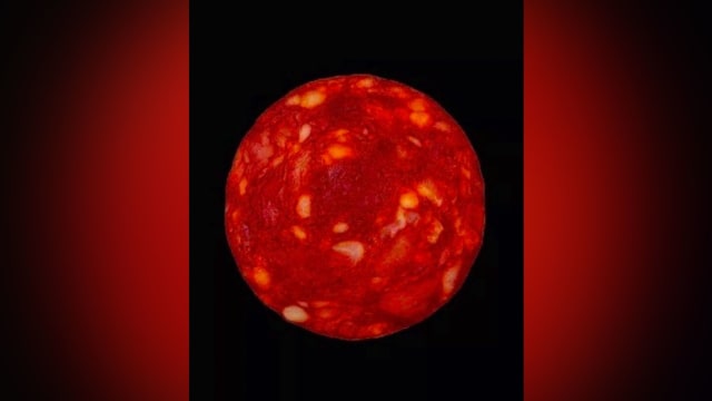 称用太空望远镜拍到恒星 法国科学家承认：那是香肠