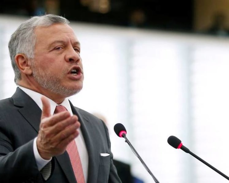 Jordan's king sends tough message on dissent in royal family