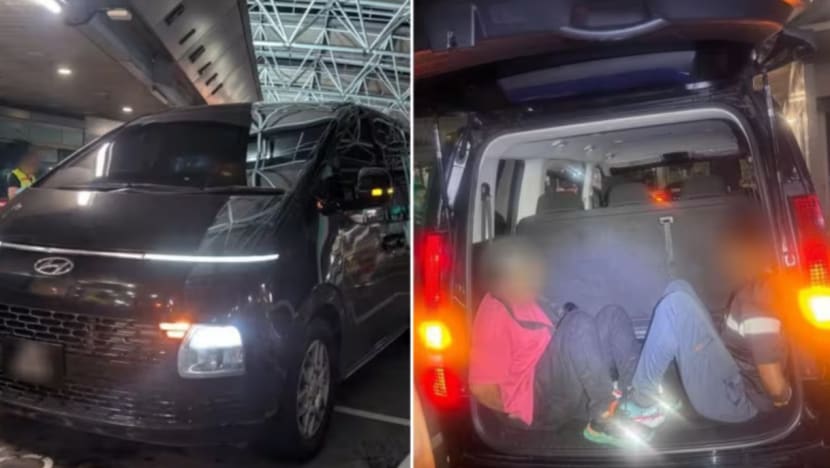 2 lelaki ditangkap sembunyi dalam but kereta Malaysia untuk keluar SG: ICA