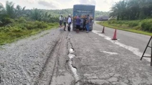 狮城男马国骑脚踏车摔倒 遭罗厘碾过丧命