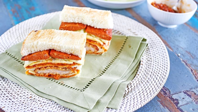 This Nasi Lemak Sandwich Rivals McDonald's Burger Version
