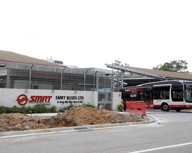 SMRT technical officer killed, another injured while doing repair work at Ang Mo Kio bus depot
