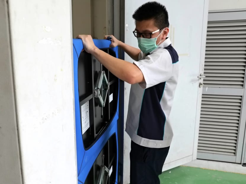 Floodgate, the newest portable flood barrier used by the PUB to protect homes and buildings in the event of a flash flood.