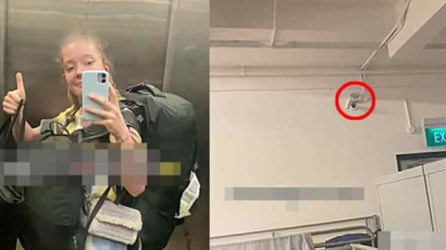 惊见背包旅馆睡房有电眼 女游客：每晚回来心慌慌
